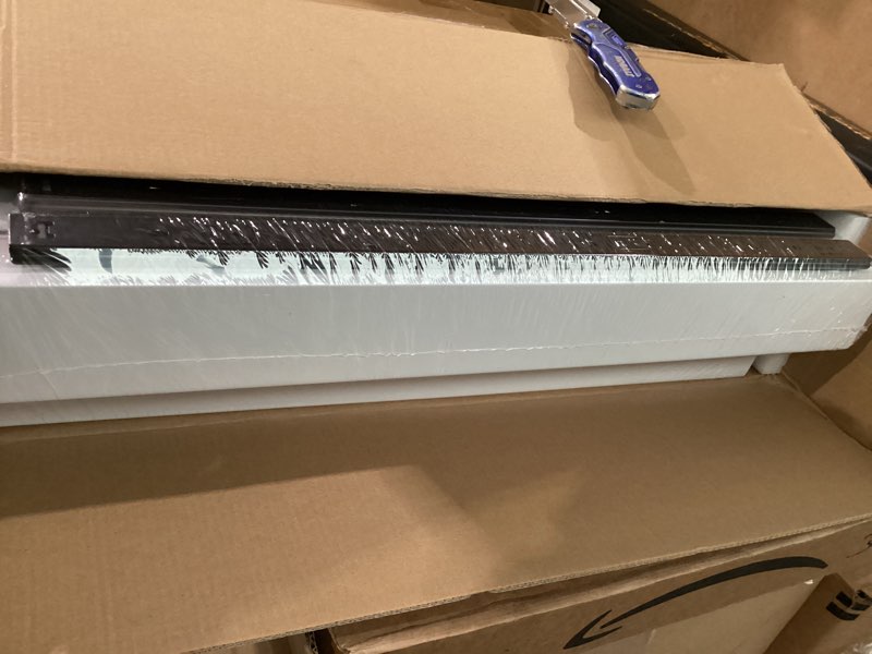 Condition photo showing New/Like New for 2 pack expandable pull out cabinet organizer 21"deep with raising pad for framed cabinets,upgrade 3 slide rails slide out drawers,roll out shelves adhesive,adjustable width 15.15"-26.3" white white 21"d x 15.15"-26.3"w(2pack)