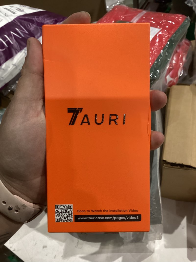 Condition photo showing New/Like New for TAURI Magnetic for iPhone 16 Pro Max Case, Cute Wavy Design [Full Camera Protection] [Compatible with Magsafe] Anti-Slip Translucent Matte Case for iPhone 16 Pro Max for Women Girls, Black for iPhone 16 Pro Max Black