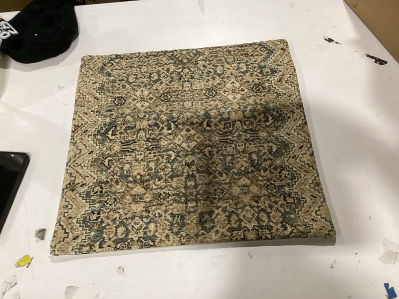 Condition photo showing Good Condition for Loloi Angela Rose x Cove Collection PAR0004 Navy/Natural 18'' x 18'' Cover Only Pillow