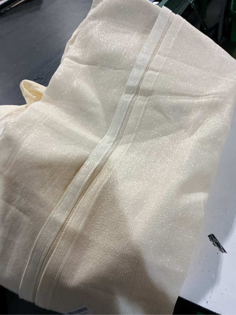 Condition photo showing Good Condition for sunny guard sun shade sail 10' x 20' rectangle cream uv block sunshade for backyard yard deck patio garden outdoor activities and facility(we make custom size) 1 0' x 2 0' cream