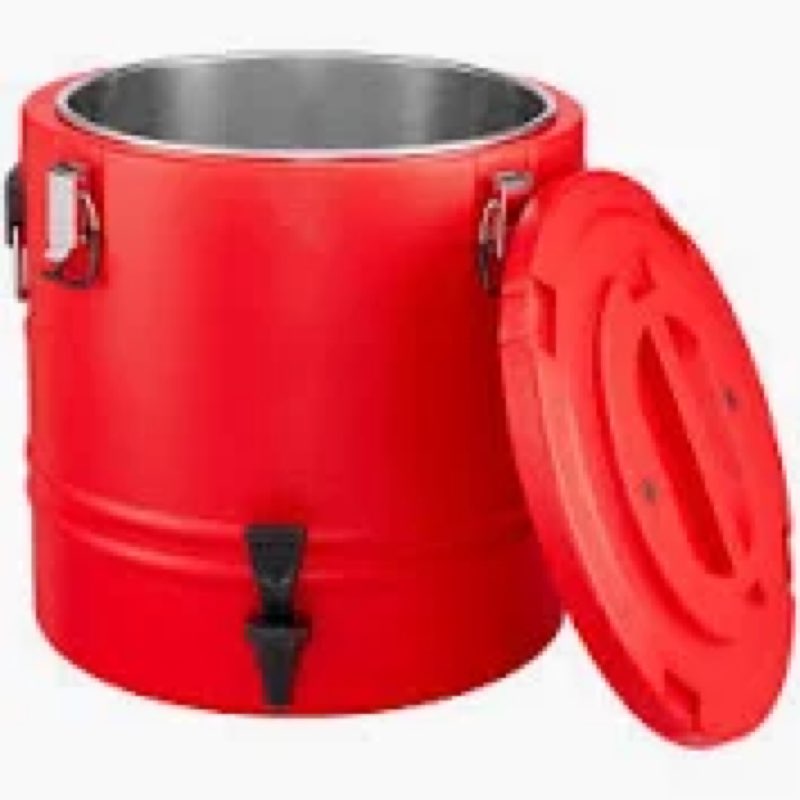 Insulated Beverage Dispenser 8.5 Gallon, Hot Drink Dispenser with 304 Stainless Steel Interior & Spo