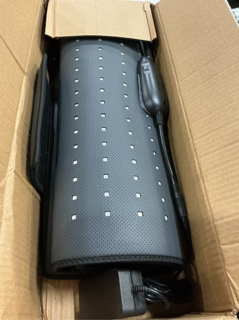 Condition photo showing Good Condition for Extra Large Red Light Therapy Mat, 40" x 16.5" High-Density LEDs Full Body Red Light Therapy, 660nm & 850nm Dual Wavelengths, Flexible Mat for Muscle Comfort & Skin Wellness, Foldable with Timer