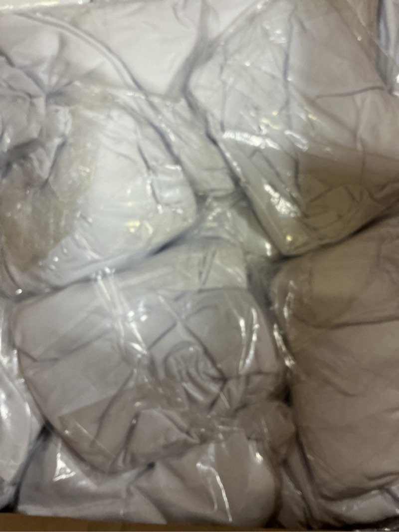 Condition photo showing Good Condition for newwiee 108 pcs wedding supplies include 12 white spandex table covers & 96 stretch chair covers bulk fitted folding 6 ft tablecloth wrinkle resistant chair slipcovers for wedding banquet party