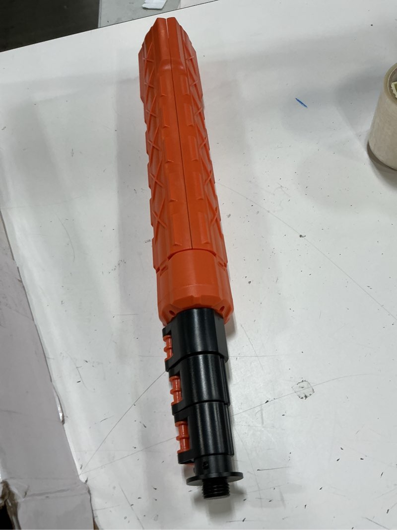 Condition photo showing As Is for 12000mah camping light with stand, rechargeable work light, 10000 lumen dimmable cordless work light with 3 led lamp heads, magnetic emergency flashlight with 79" detachable tripod