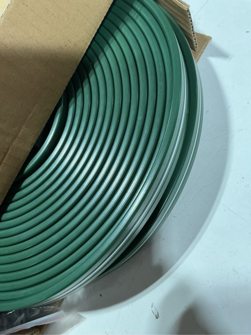 Condition photo showing New/Like New for watoo 2026 sprinkler hose & soaker hose for yard - 50 ft reinforced flat garden hose with holes, heavy duty no-kink lawn irrigation hose (includes stakes, high pressure spray) 50ft