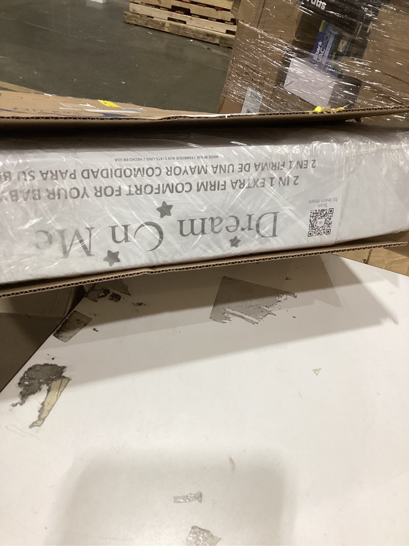 Condition photo showing Good Condition for Dream On Me Honeycomb Orthopedic Firm Fiber Standard Baby Crib Mattress, Greenguard Gold and JPMA Certified, 5” Fiber Core Optimum Support, Fits Crib and Toddler Bed, Waterproof Vinyl Cover White