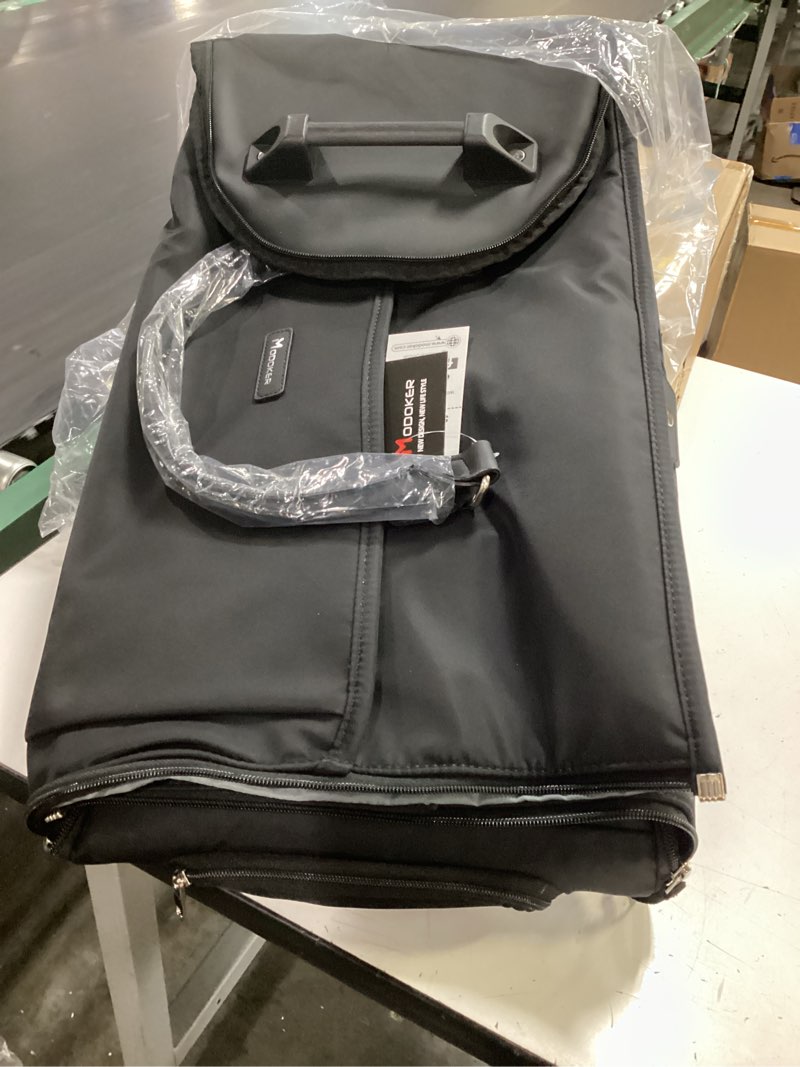 Condition photo showing Good Condition for modoker 3-in-1 rolling garment duffle bag with wheels, 22in black 22in-black