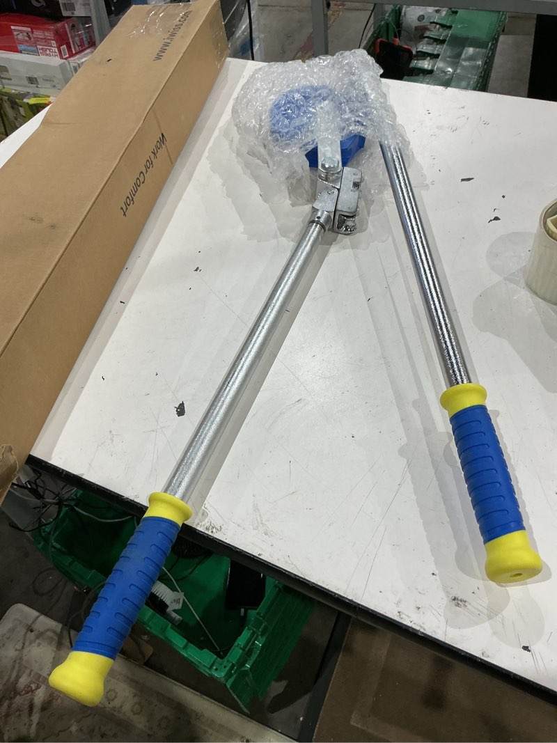 Condition photo showing Good Condition for icrimp 3/4" tubing bender, roller 180° heavy duty tube bender, no-cross handles, 3" bend radius, for soft copper, aluminum, stainless steel fuel & hvac pipe (3/4")