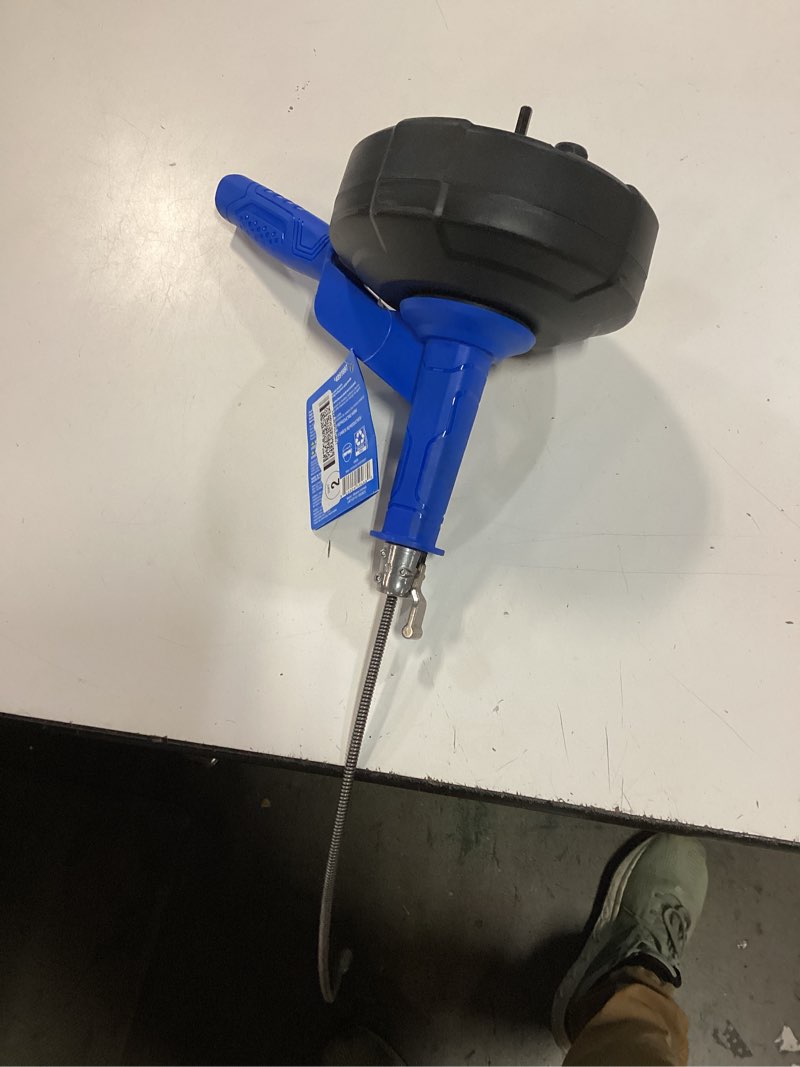 Condition photo showing Good Condition for kobalt 1/4-in x 25-ft high carbon wire hand auger for sink
