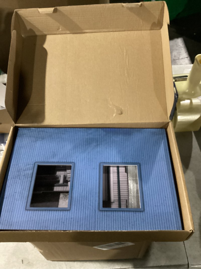 Condition photo showing Good Condition for Diorama Display Cabinet for Hot Wheel1:64 Scale Model Parking Lot 1:64 Stereoscopic Garage Scene Used for Storage Display LED Lighting Landscape Model Double Decker Garage