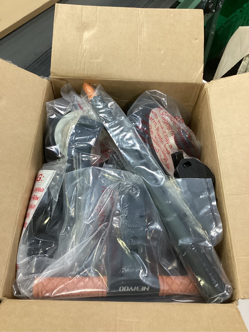 Condition photo showing New/Like New for newyoo TR008 Tricycle for Toddlers 1-3, 5 in 1 Baby Balance Bike, Christmas and Birthday Gift for Boy and Girl, Toddler Bike with Parent Push Handle & Safety Guard, Dark Gray, TR008