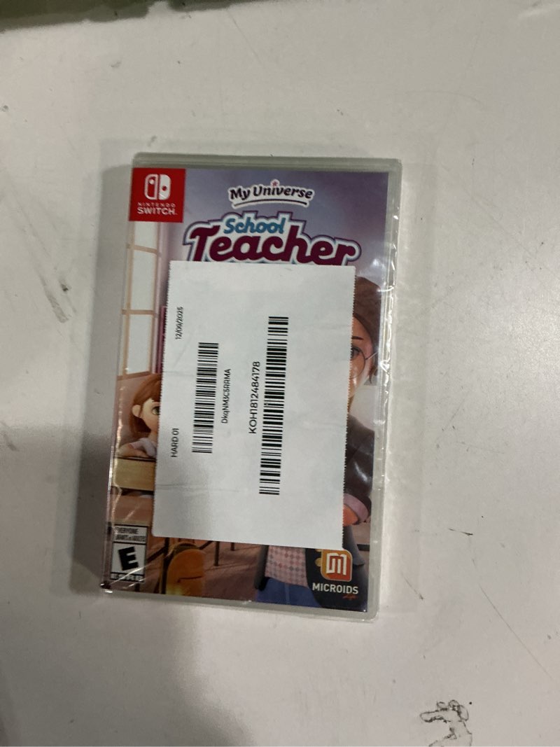 Condition photo showing New/Like New for My Universe: School Teacher - Nintendo Switch