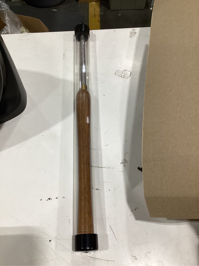 Condition photo showing Good Condition for finisher woodturning lathe carbide tipped bended chisel tool with 18mm round carbide insert, 16 inch length