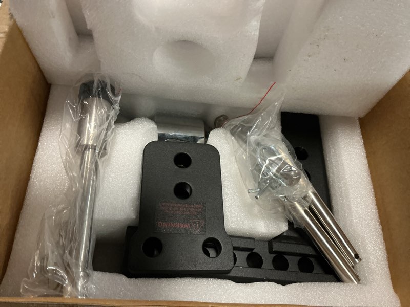 Condition photo showing Good Condition for geteen trailer hitches, adjustable trailer hitch ball mount - fits 2.5" receiver, dual ball (2" x 2-5/16"), 5" drop, 15,000 gtw - gt25052b 5"drop-dual ball