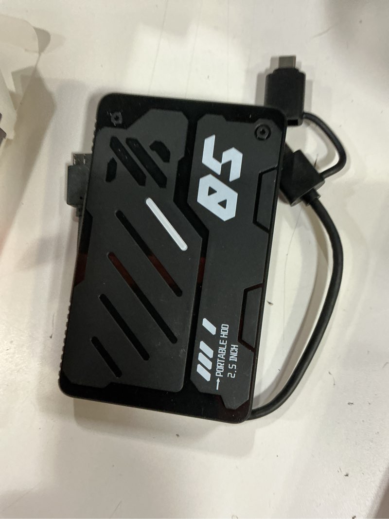 Condition photo showing New/Like New for Ultra Slim Portable External Hard Drive USB 3.0 HDD Storage for PC, Laptop, Mac, Xbox one, PS4, PS5 (1TB)