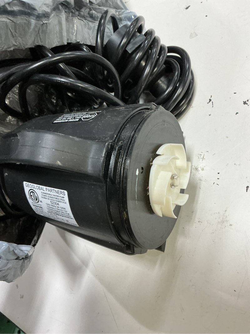 Condition photo showing As Is for smartpond 2000.0 -gph submersible corded electric waterfall pump