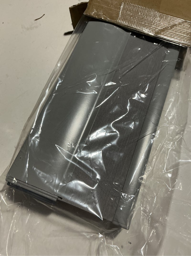 Condition photo showing Good Condition for No Drill Cellular Shades for Indoor Windows, Thermal Insulating & Noise Reducing Honeycomb Blinds, Free Stop Cordless Blackout Shades, Grey,18" W x 64" H 18"W x 64"H Grey(blackout)