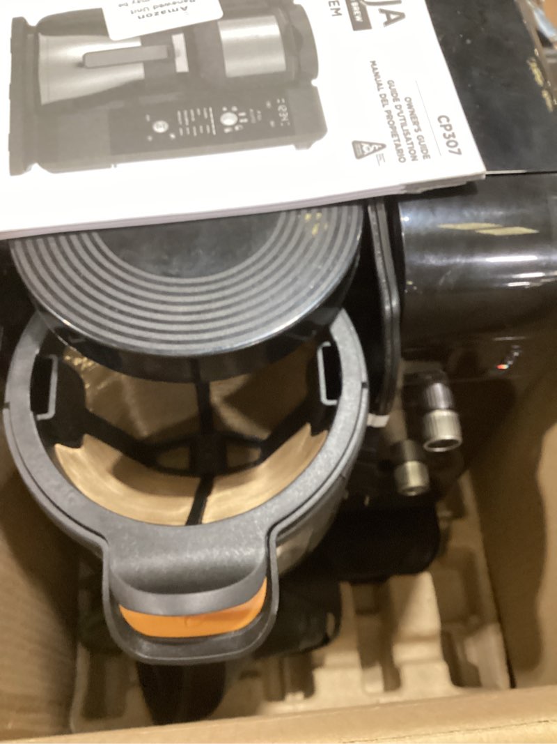 Condition photo showing As Is for Shark Ninja CP307 Hot and Cold Brewed System W/Thermal Carafe Coffee Maker, Black