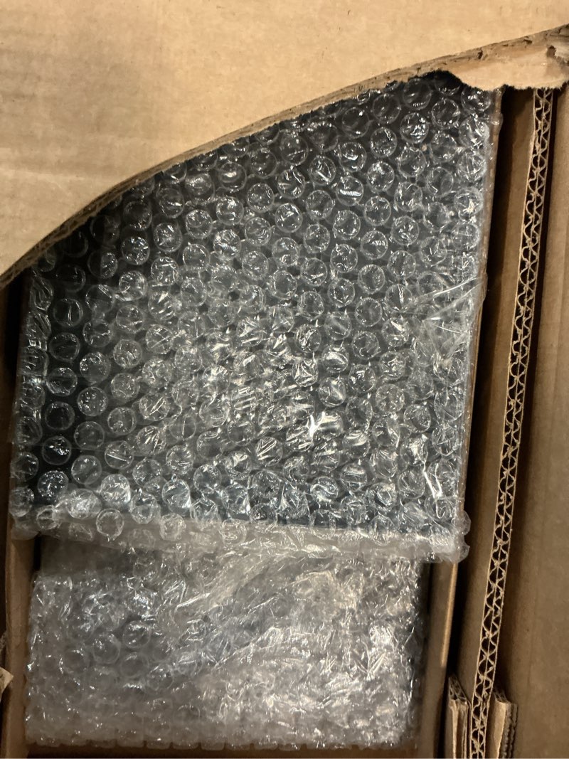 Condition photo showing Good Condition for trim kit designed for 33" w24.9 h electric fireplace insert, black trim for 33"w*25"h