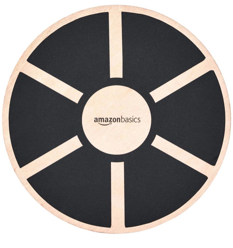 Amazon Basics Wood Wobble Balance Trainer Board