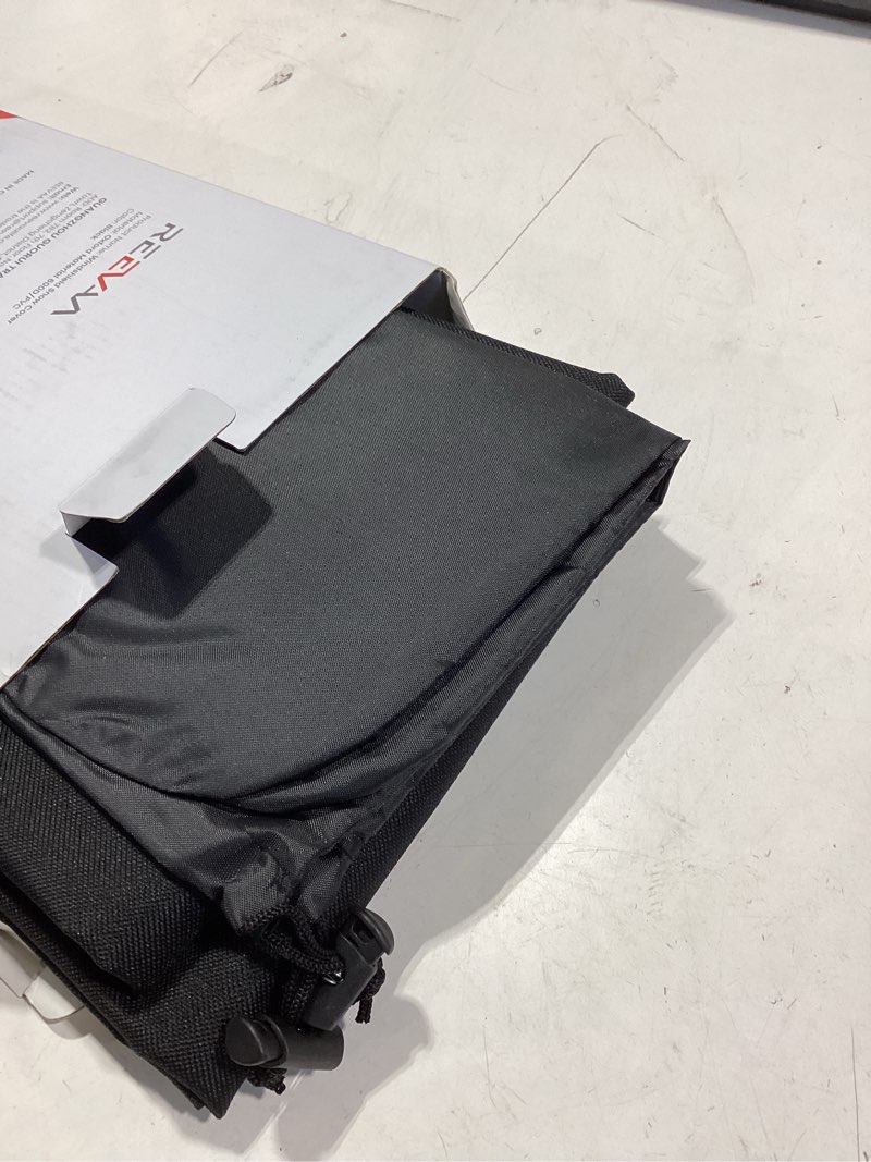 Condition photo showing New/Like New for REEVAA Upgraded Car Windshield Cover for Ice & Snow [All-Weather Protection] Magnetic Fit Weatherproof Frost Cover, Car Winter Accessories, Fit for SUVs, Small Trucks, Sedans