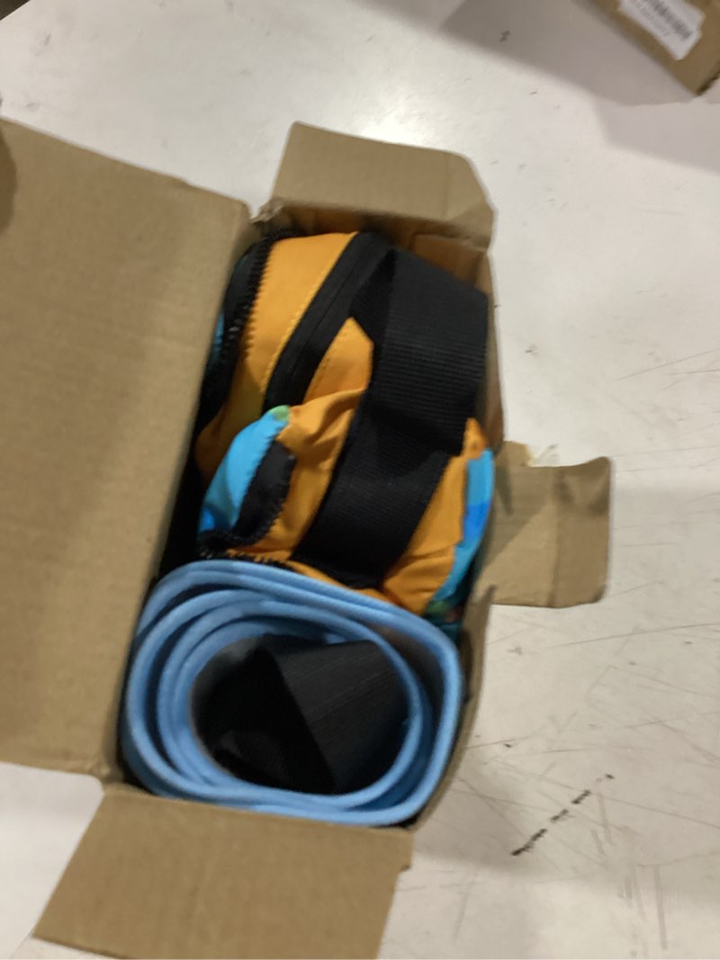 Condition photo showing Good Condition for sponge dog cone collar, dog donut collar after surgery with clear shield, adjustable soft cone for dogs to stop licking-comfy cone for large medium small dogs (donutblue,l) donutblue l