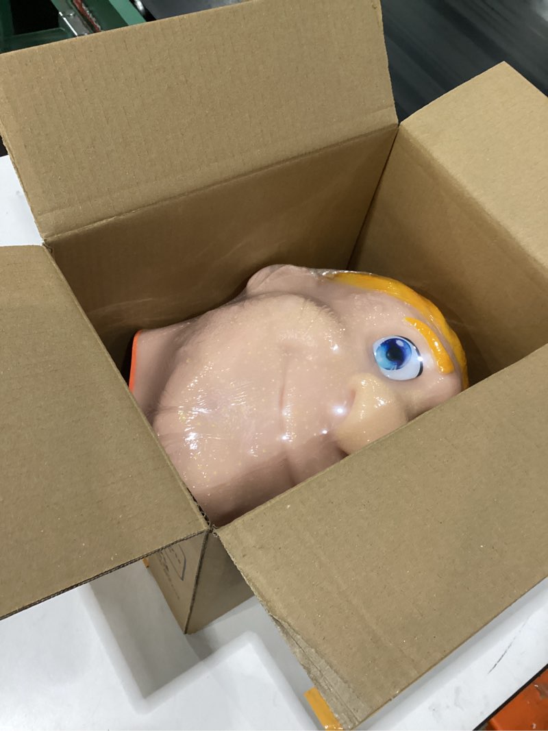 Condition photo showing Good Condition for brenzo 2026 new refillable pimple popping toy – big head squeeze toy with golden hair for stress & anxiety relief, realistic pus burst fidget toy, funny gag gift for adults b-yellow