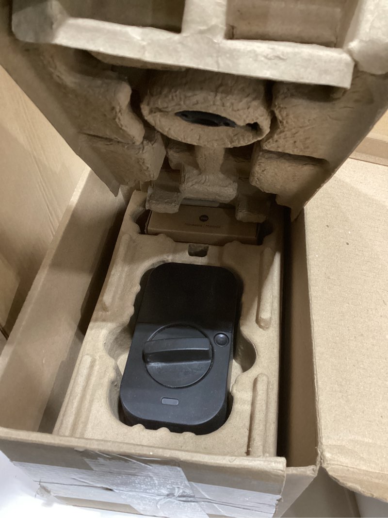 Condition photo showing As Is for Yale Assure Lock 2 Plus with Apple Home Keys (Tap to Open) and Wi-Fi - Black Suede