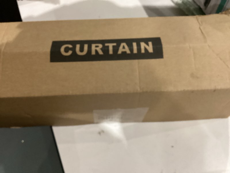 Condition photo showing New/Like New for 100% blackout magnetic folding door curtain for doorway pleated curtains room divider drapes, accordion style closet curtains for open closet, 1 panel, w45 x l80, tan 45"w x 80"l (pack of 1) tan