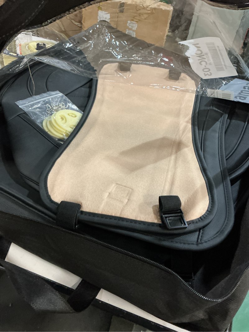 Condition photo showing Good Condition for Tomatoman Tacoma Front Seat Covers Compatible with Toyota Tacoma 2005-2022 2023 2024 2025 2026 Trucks Access Crew Extended Double Cab TRD Sports SR V6 Heavy Duty Car Cushions(2 PCS Front/Black)