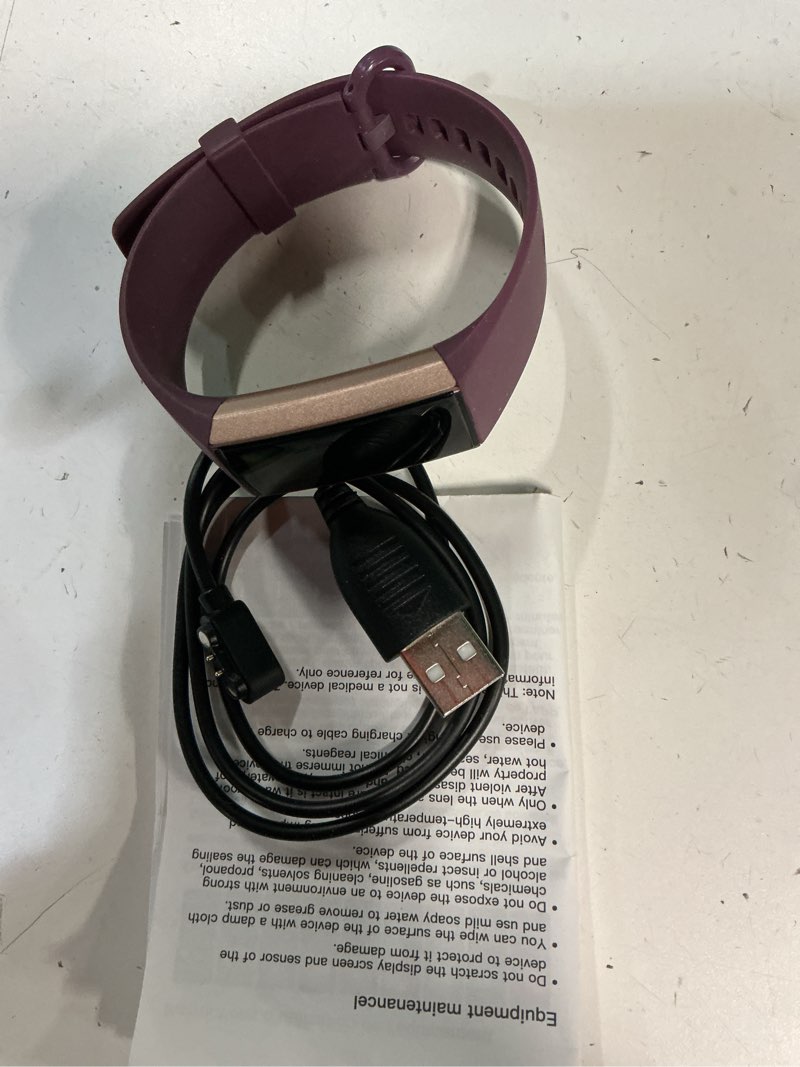 Condition photo showing New/Like New for jumper waterproof smart fitness tracker watch with blood pressure & heart rate monitoring, magnetic charging - easy operation, compatible with android & apple phones for all ages,purple
