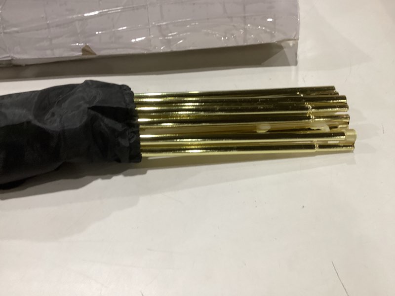 Condition photo showing New/Like New for danmo easel stand for wedding sign poster 63'' instant display easel for floor adjustable metal art easel gold 3 pack