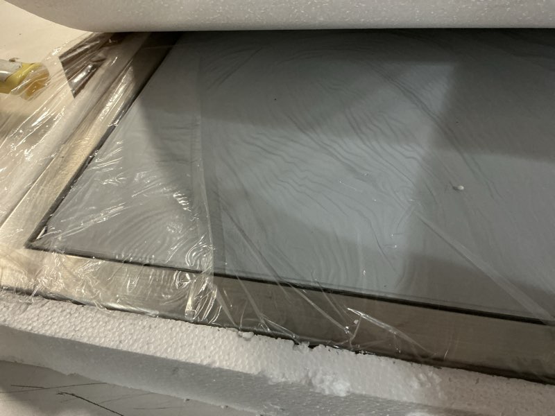 Condition photo showing Good Condition for VEVOR BBQ Access Door, 17W x 24H Inch Single Outdoor Kitchen, Stainless Steel Flush Mount, Wall Vertical With Recessed Handle, for BBQ Island, Grilling Station, Outside Cabinet NEW 17W x 24H