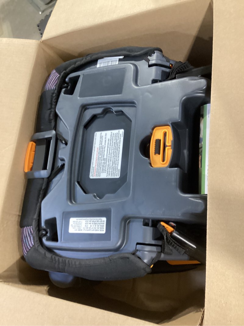 Condition photo showing Good Condition for chicco gofit cleartex plus backless booster car seat, latch attachment, quick-release latch removal, portable car booster seat for children at least 4 years old and 40-110 lbs, confetti/black gofit cleartex plus confetti/black
