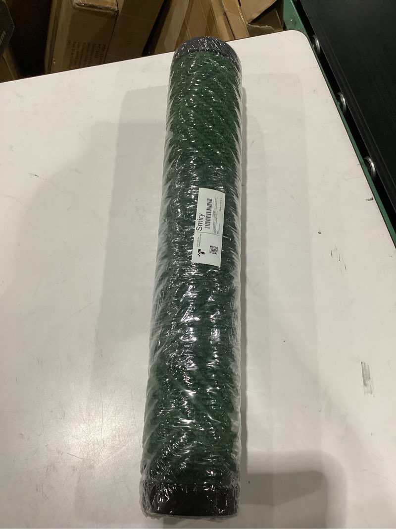 Condition photo showing Good Condition for smiry front door mat outside entrance, heavy duty outdoor indoor natural rubber doormat, non slip, trap dirt and moisture, easy clean, low profile patio porch entryway mat, 47x23, green green rectangular 47" x 23"