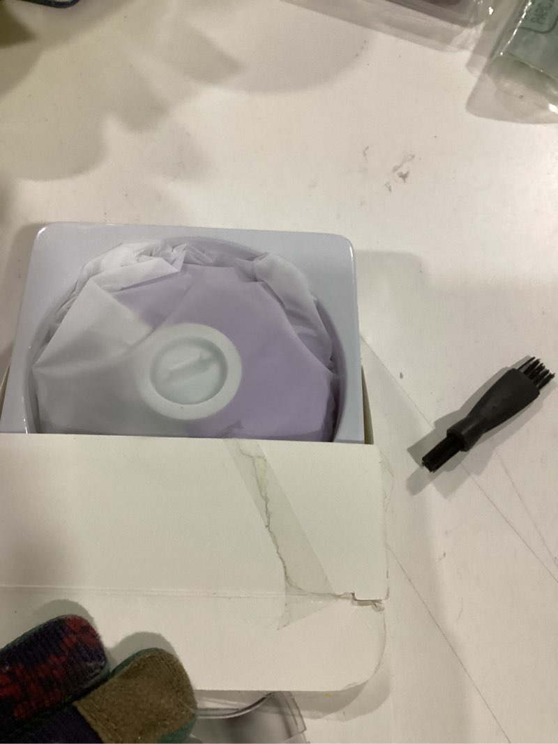 Condition photo showing New/Like New for Electric Nail Clipper for Adults Seniors,Universal Automatic Fingernail Grinder,Automatic Nail Clipper with Trimming,Buffing,Polish Removal in One,Smart Nail Clipper for Fingernail&Toenail Purple