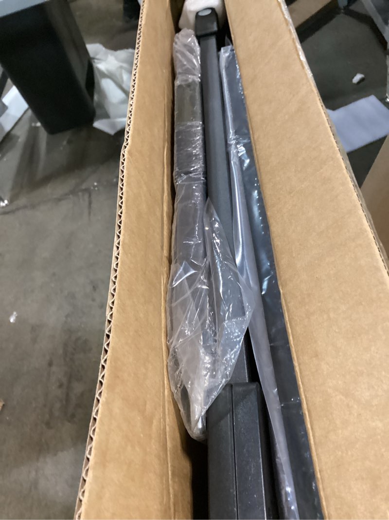 Condition photo showing New/Like New for WAOWAO Triple Lock Baby Gate Extra Wide 62.59-67.32" Pressure Mounted Walk Through Swing Auto Close Safety Black Metal Dog Pet Puppy Cat for Stairs,Doorways,Kitchen Black 62.59-67.32"/159-171cm