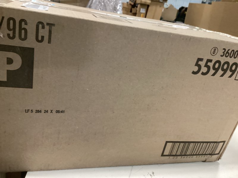 Condition photo showing As Is for Poise Overnight Incontinence & Postpartum Pads for Bladder Leaks, 8 Drop Extra Coverage, 96 Count, Packaging May Vary Long 96