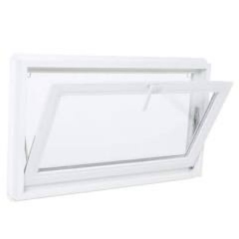 hopper vinyl window