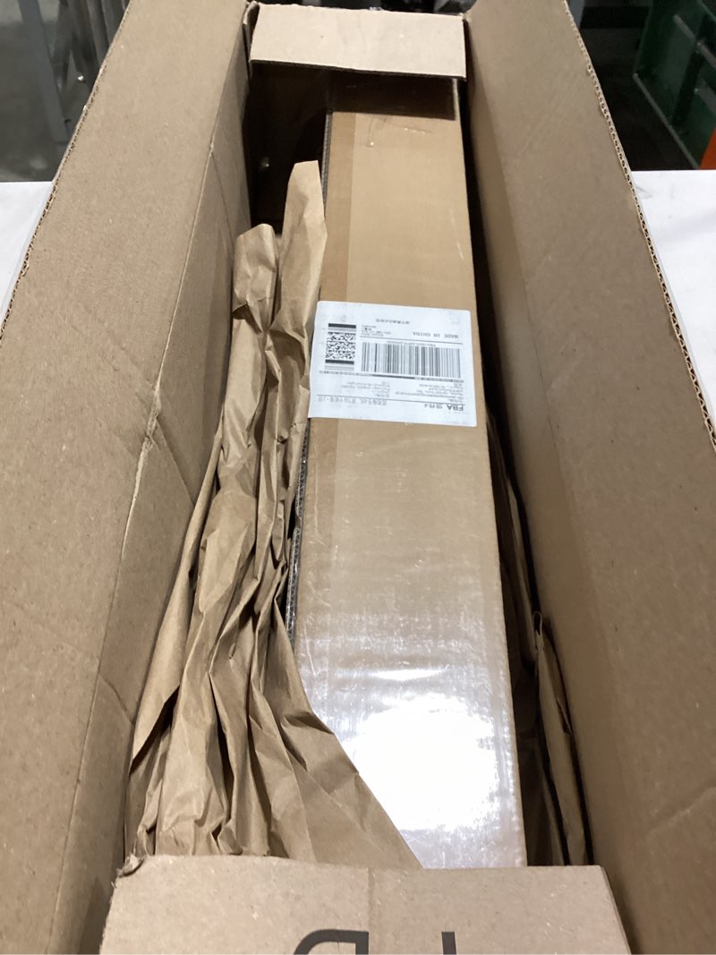 Condition photo showing Good Condition for 1" cordless mini blinds 26" w x 48" h, white vinyl blinds, horizontal light filtering, window blinds for indoor windows, office, kitchen, bathroom and living room. 26"w x 48"h