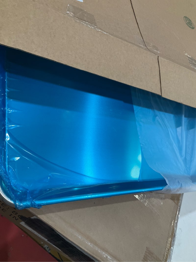 Condition photo showing Good Condition for chef approved 26" wide aluminum sheet pan | full size heavy weight baking bun for restaurant | closed bead, 26"w x 18"d x 1.13"h, 16-gauge (commercial oven use only, does not fit residential oven)