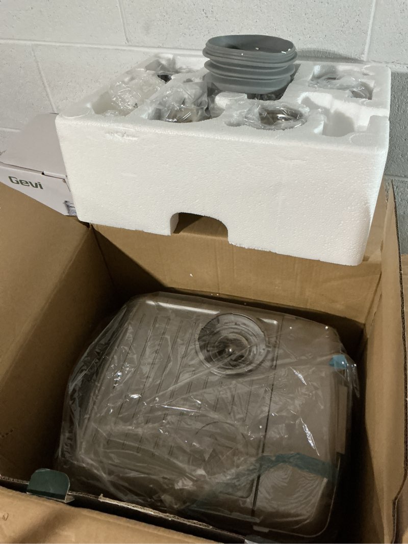 Condition photo showing As Is for espresso machine with grinder, 5-temperature (190~205?) professional espresso machine 58mm with powerful milk frother 15 bar expresso coffee machines for espresso americano cappuccino & latte