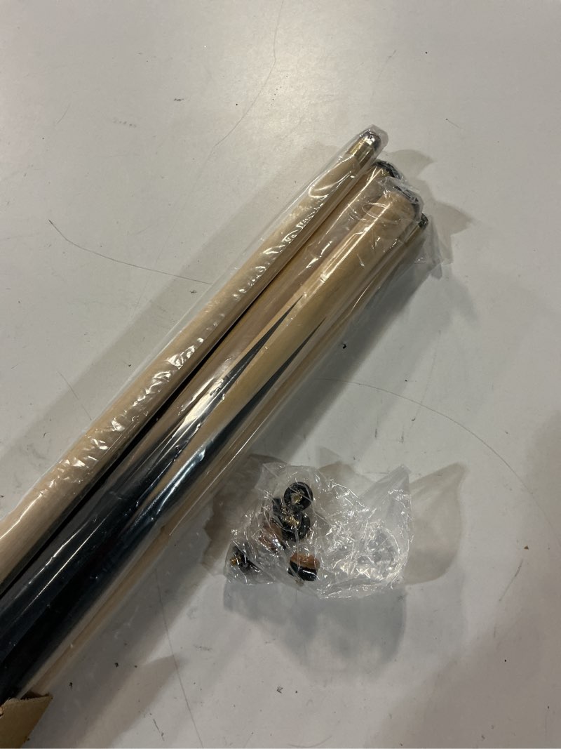 Condition photo showing Good Condition for lotkey pool cue stick,58"/52"/48"/42" pool cue set of 4/2/1 billiard cues sticks for professional,pool sticks for adults 14 15 19 20 21oz house bar with 2 billiard chalk 48in-pool cues set of 2