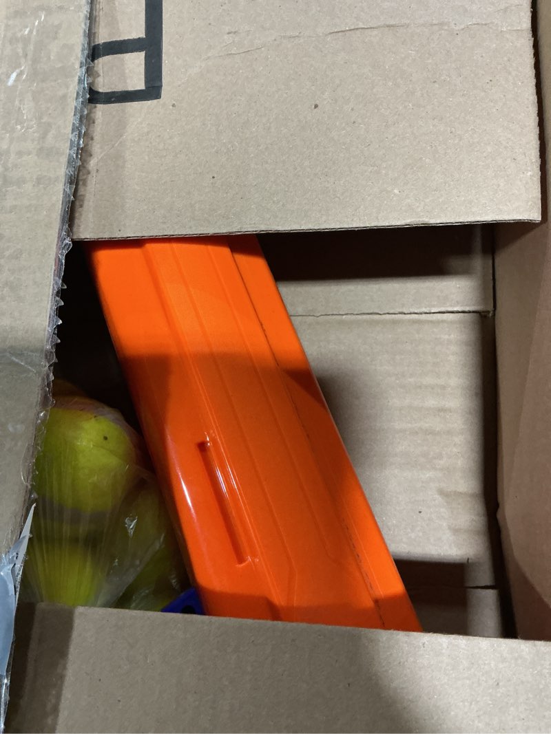 Condition photo showing Good Condition for Nerf Dog Tennis Ball Blaster Dog Toy Gift Set, Launches up to 75 ft, for All Breeds Includes Orange Ball Launcher and 12 Dog Tennis Balls