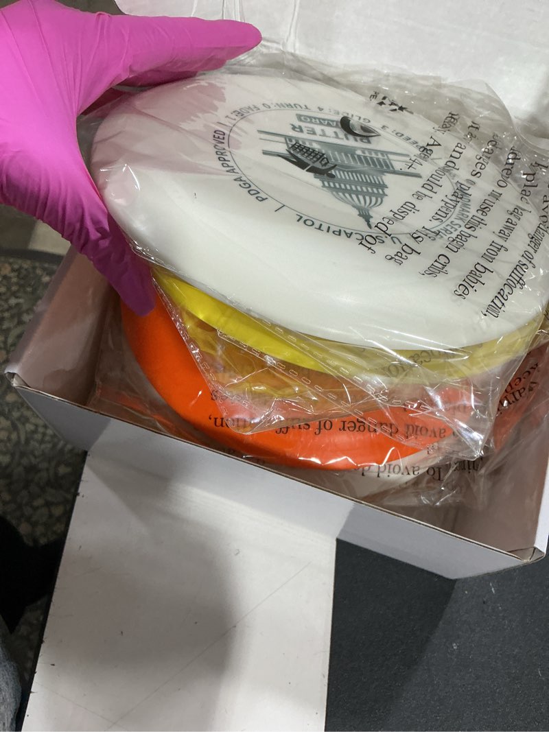 Condition photo showing New/Like New for disc golf starter discs set | u.s. landmark series | 150 class, 145-150g | pdga approved | include 2*driver 2*mid-range 2*putter 1*mini marker