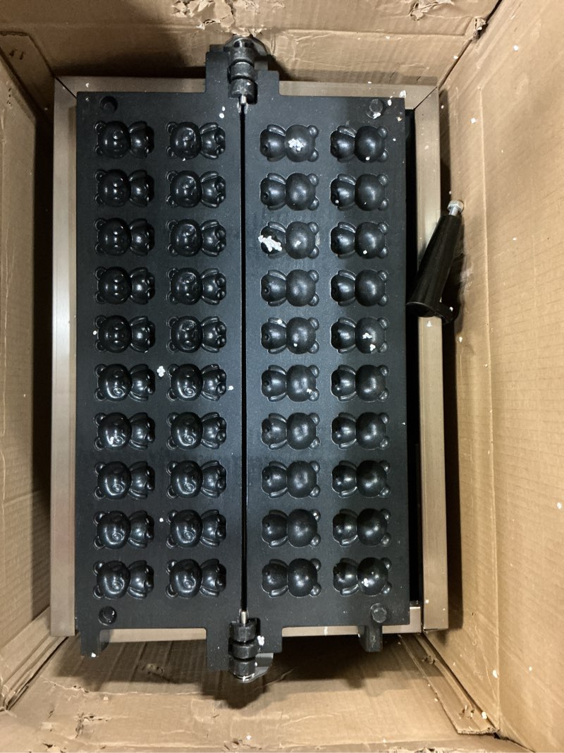 Condition photo showing Good Condition for LHTSNA Commercial Bear Waffle Maker, 20 PCS Mini Animal Waffle Baker Machine, 2000W Non-Stick Stainl
