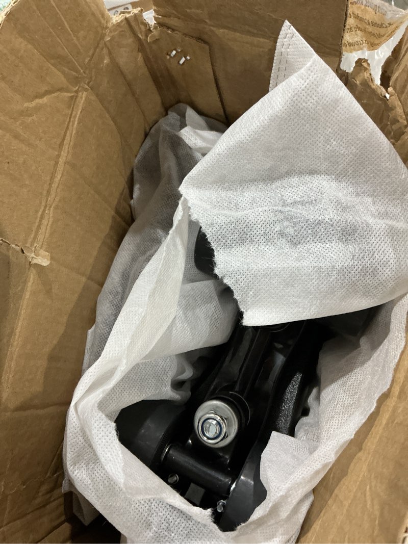 Condition photo showing Good Condition for jessie pu leather skates - premium adjustable four-wheel roller skates for women, men, boys & girls - indoor & outdoor black wheel 35-women's 5/ youth 4