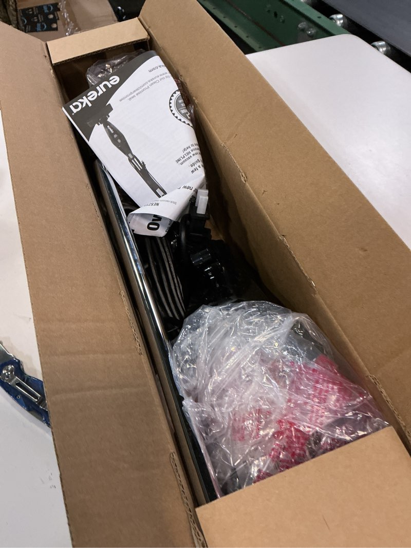 Condition photo showing As Is for eureka blaze stick vacuum cleaner, powerful suction 3-in-1 small handheld vac with filter for hard floor lightweight upright home pet hair, dark black 3-in-1 handheld vac nes210 blaze black