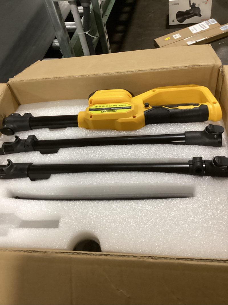 Condition photo showing New/Like New for Electric Snow Shovel for Dewalt 20V Max Battery, 11" Brushless Snow Blower with Adjustable Handle, Max 26 FT Snow Thrower, Cordless Snow Shovel 20V for Driveway, Sidewalk, Patio, Deck (No Battery) Compatible with Dewalt Battery
