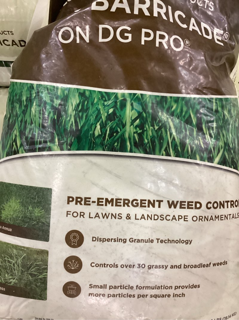 Condition photo showing New/Like New for The Andersons Barricade Professional-Grade Granular Pre-Emergent Weed Control - Covers up to 12,880 sq ft (40 lb)